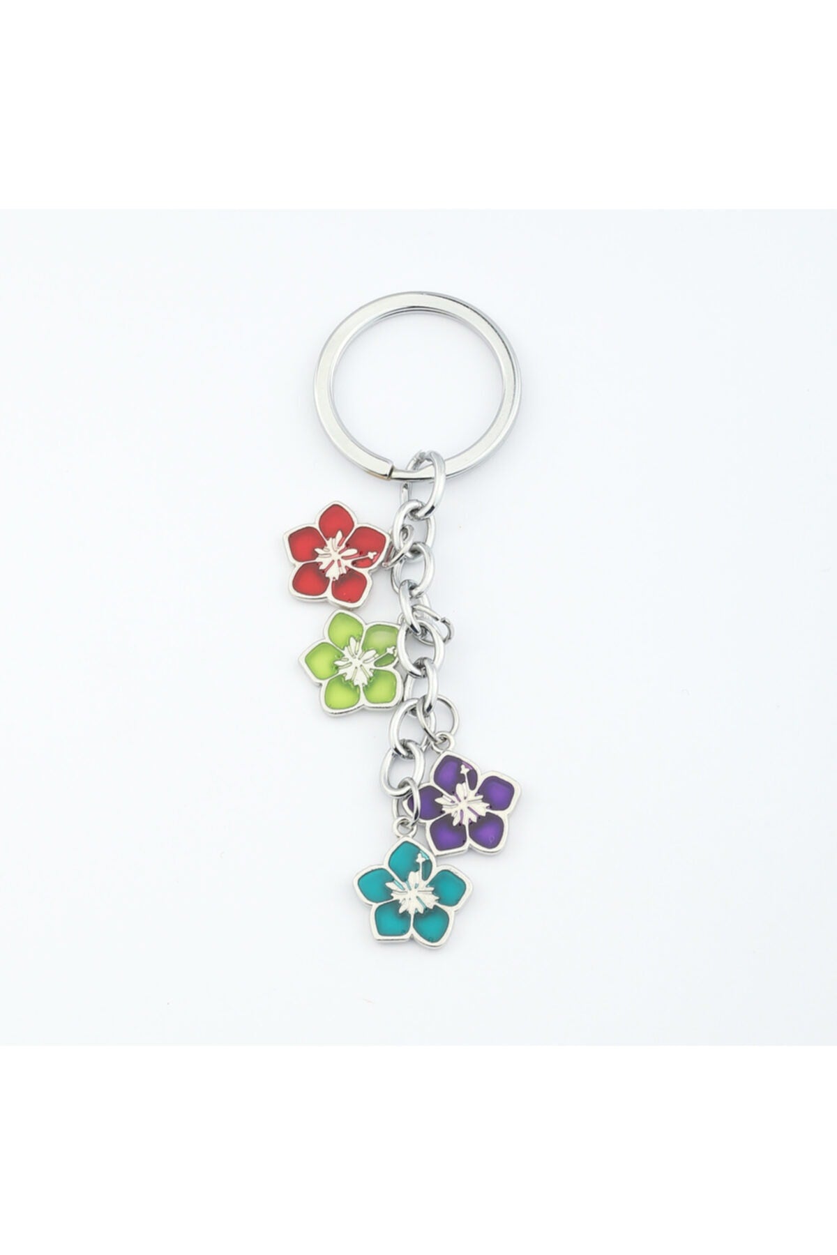 Çiçek Tasarımlımlı Şık Anahtarlık