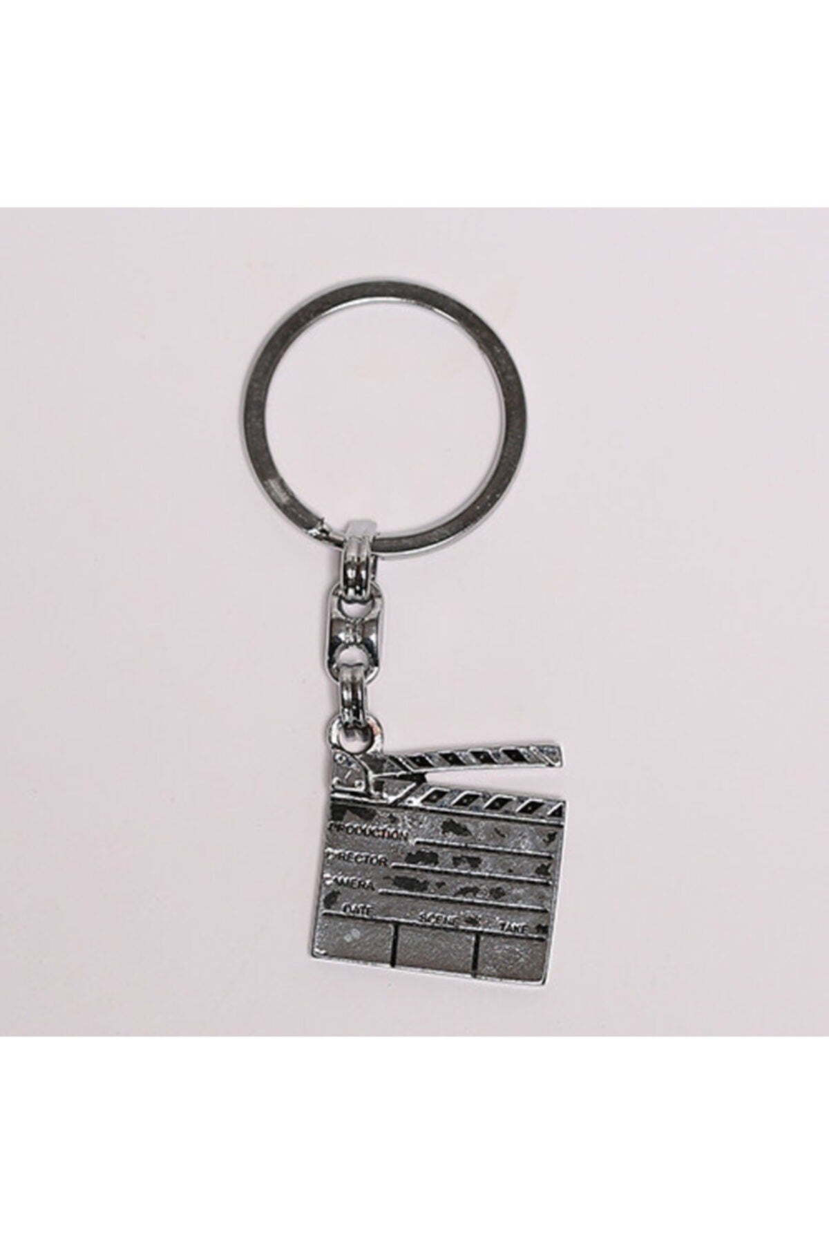 Yenihayat Klaket Figürlü Çelik Anahtarlık