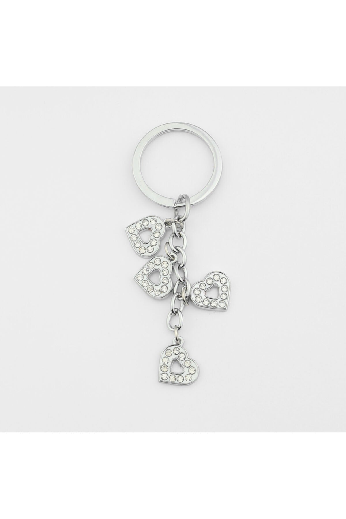 Taşlı Kalpli Anahtarlık