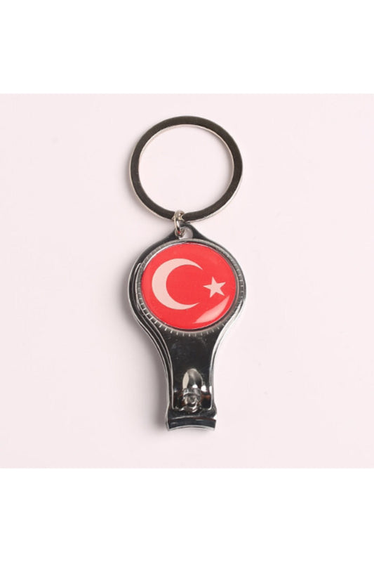 Yenihayat Tırnak Makaslı Açacaklı Anahtarlık-çelik