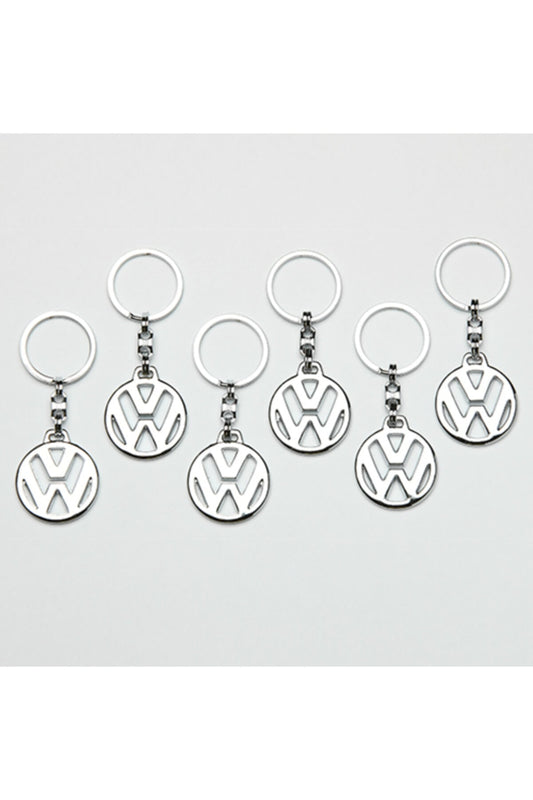 Volkswagen Gümüş Rengi Anahtarlık 6 Adet