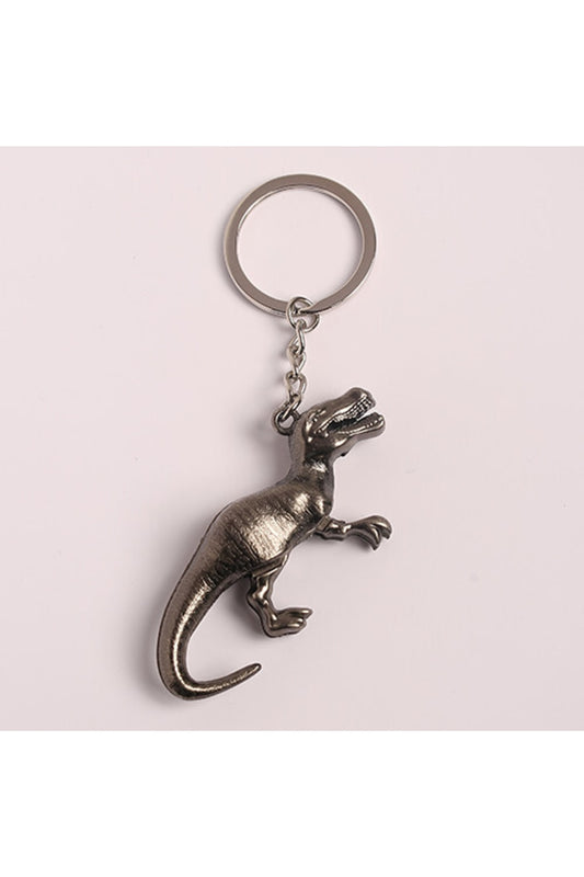 Dinazor Tasarımlı Eskitme Krom Anahtarlık