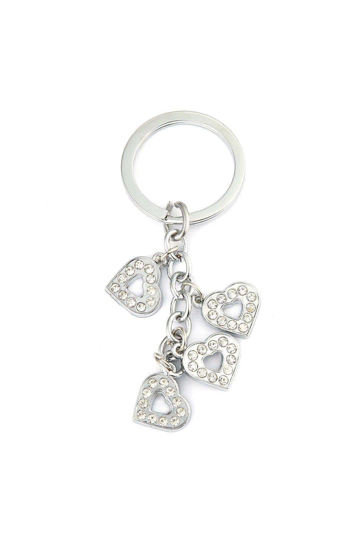 Taşlı Kalp Tasarımlı Anahtarlık ''NewLifePromosyon'' MDL316