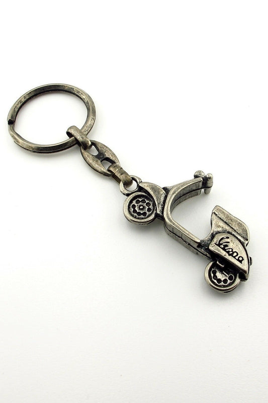 Scooter Roma Italy Eskitme Metal Anahtarlık