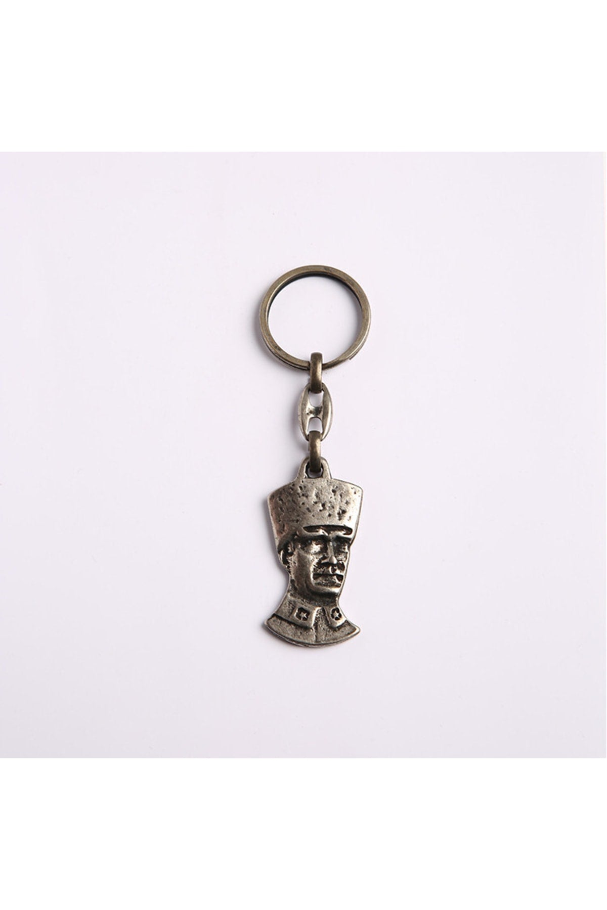 Kalpaklı Atatürk Eskitme Anahtarlık