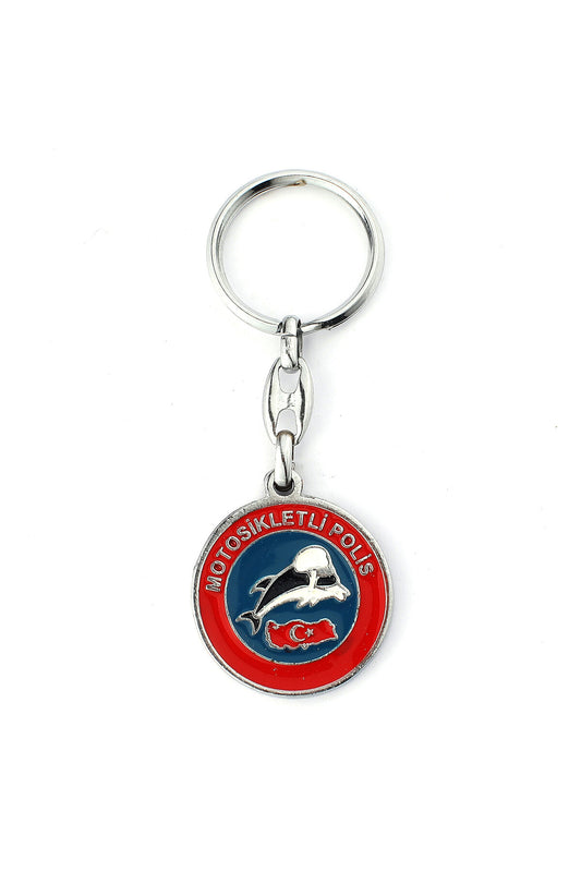 Unisex Yunus Polis Temalı Anahtarlık ''newlifepromosyon'' Mdl74