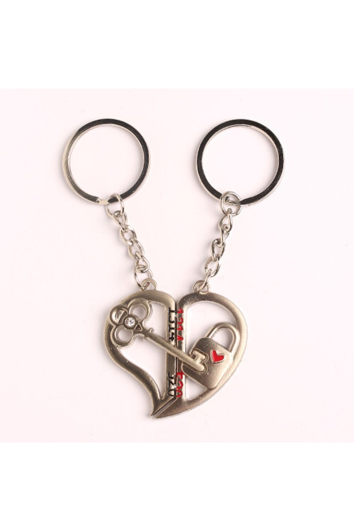 Anahtar-kilit Tasarımlı Metal Anahtarlık