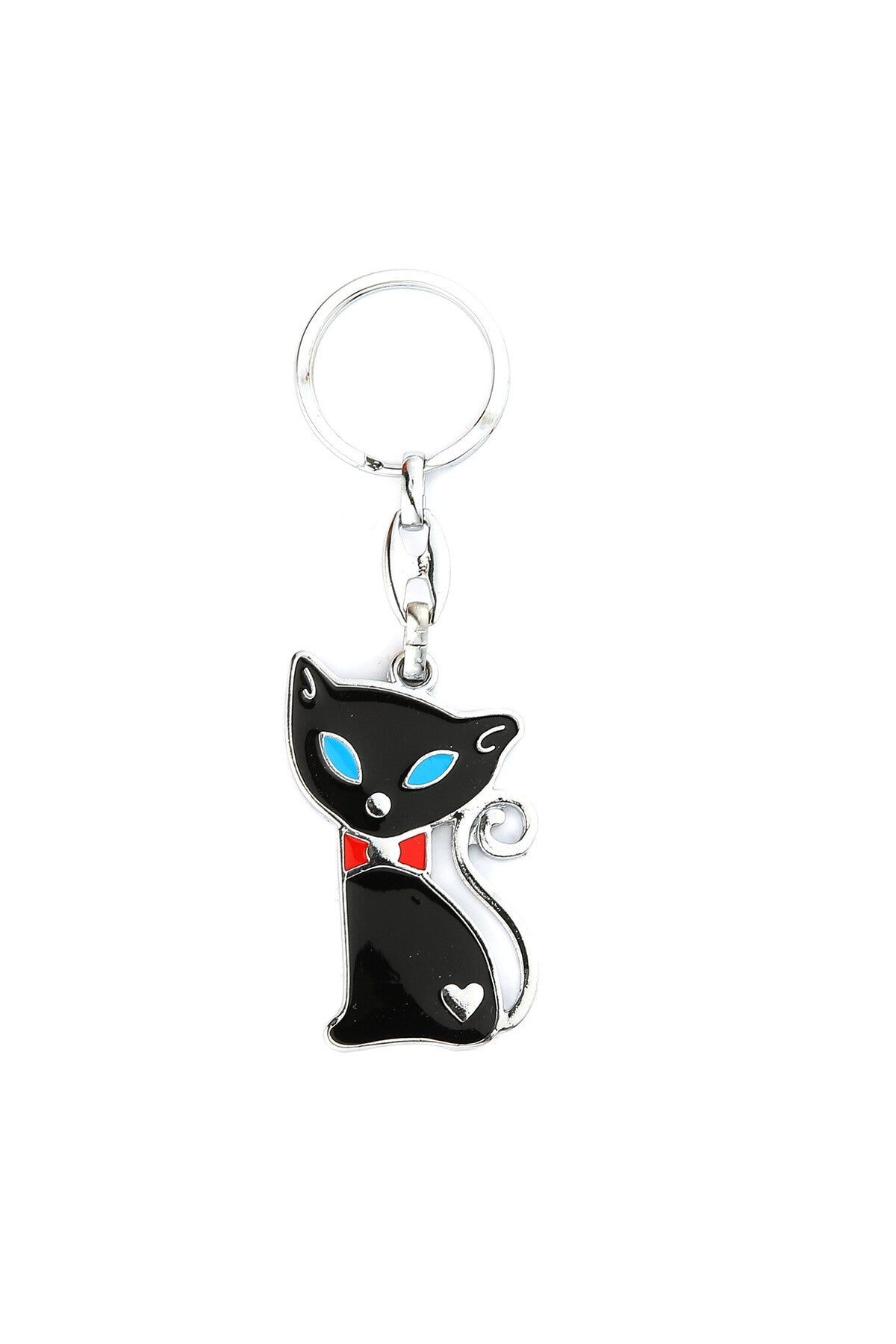 Kedi Tasarımlı Anahtarlık-Siyah ''NewLifePromosyon'' MDL278