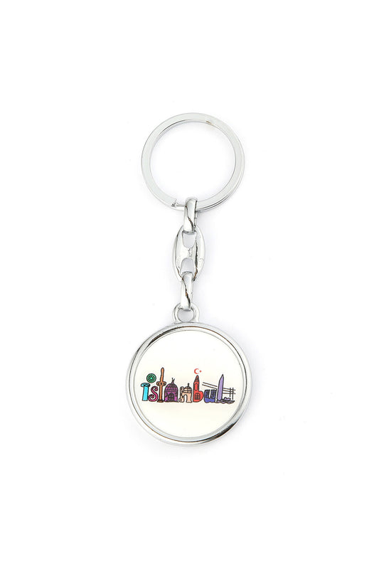 İstanbul Yazılı Anahtarlık ''NewLifePromosyon'' MDL191