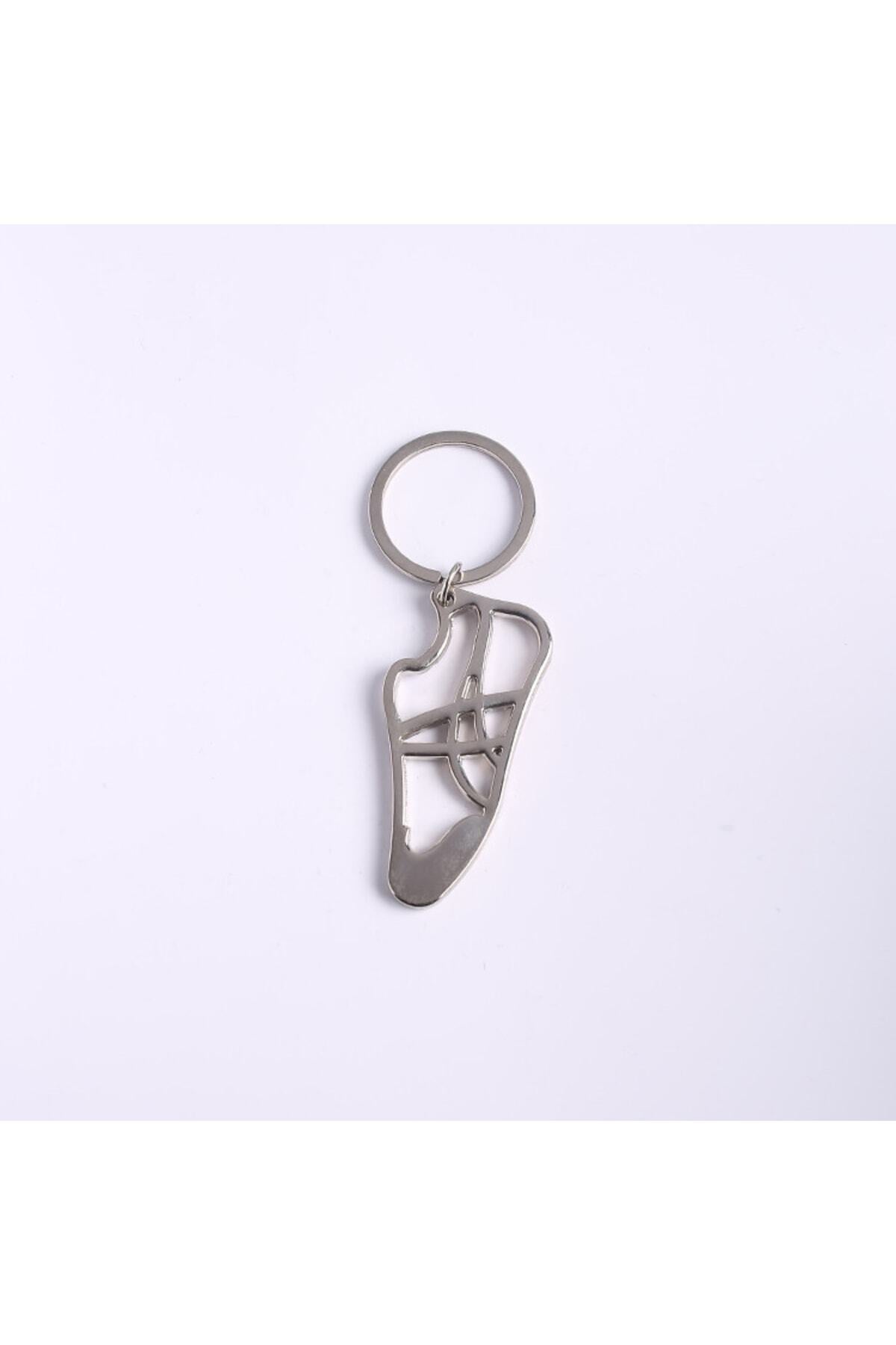 Krom Spor Ayakkabı Tasarımlı Anahtarlık