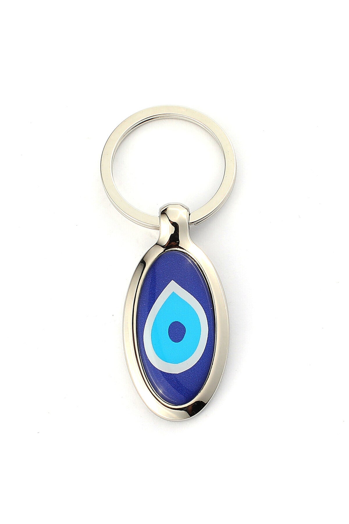 Nazar Boncuğu Damla Logolu Yada Boş Anahtarlık ''NewLifePromosyon'' MDL131