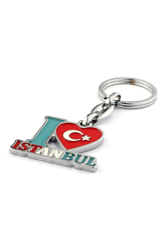 L Love You Yazılı Ay Yıldız Temalı Anahtarlık ''NewLifePromosyon''