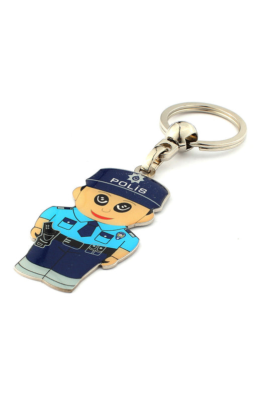 Bay Polis Figürlü Anahtarlık ''newlifepromosyon'' Mdl80