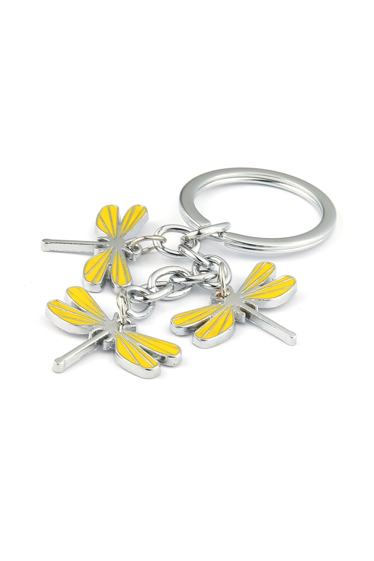 Sarı Yufuscuklar Tasarımlı Anahtarlık ''NewLifePromosyon''