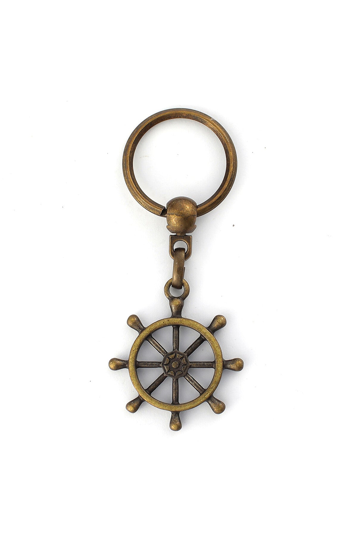 Eskitme Dümen Tasarımlı Anahtarlık ''NewLifePromosyon'' MDL569