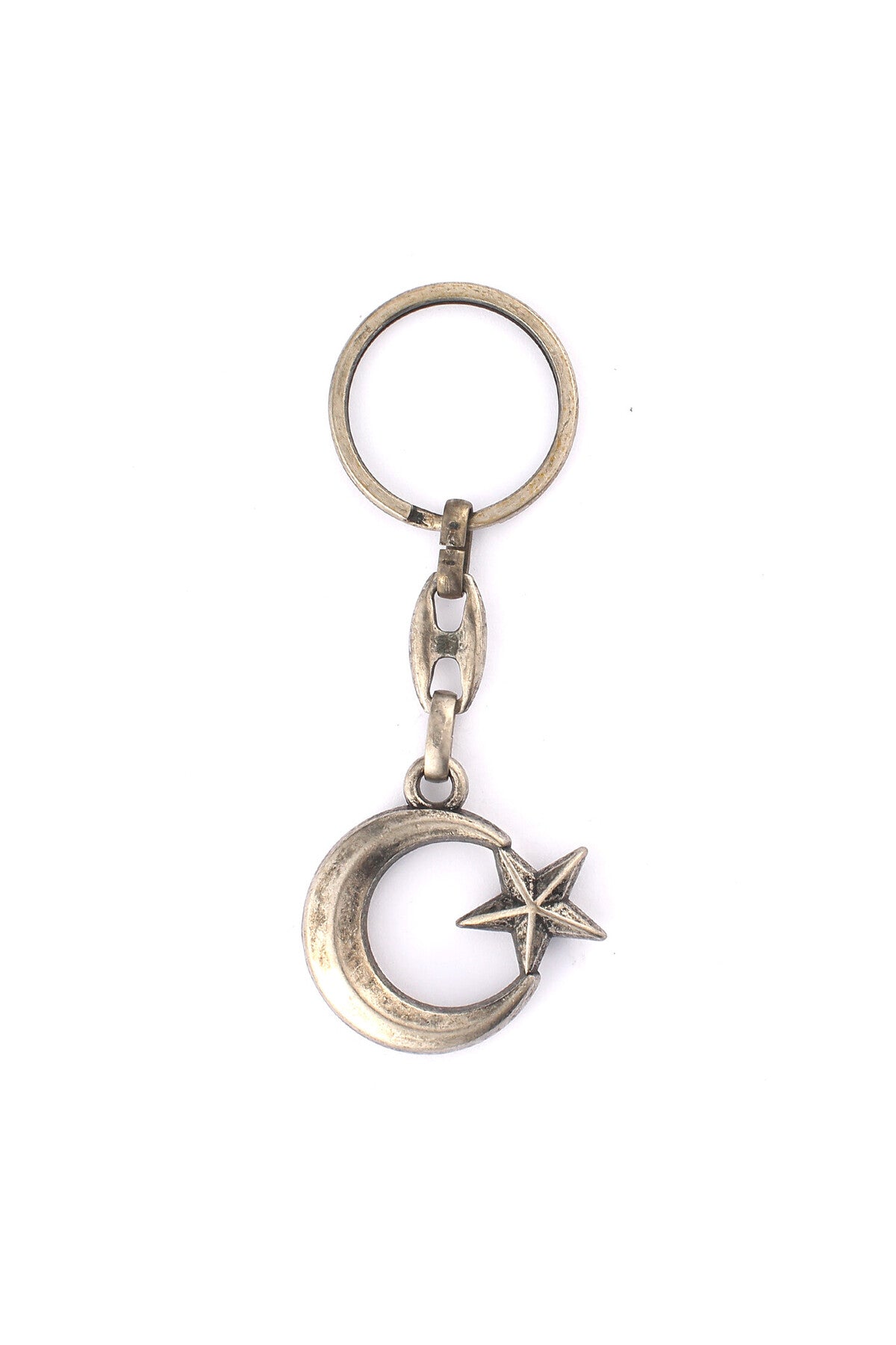 Eskitme Ay Yıldız Temalı Anahtarlık ''NewLifePromosyon'' MDL484