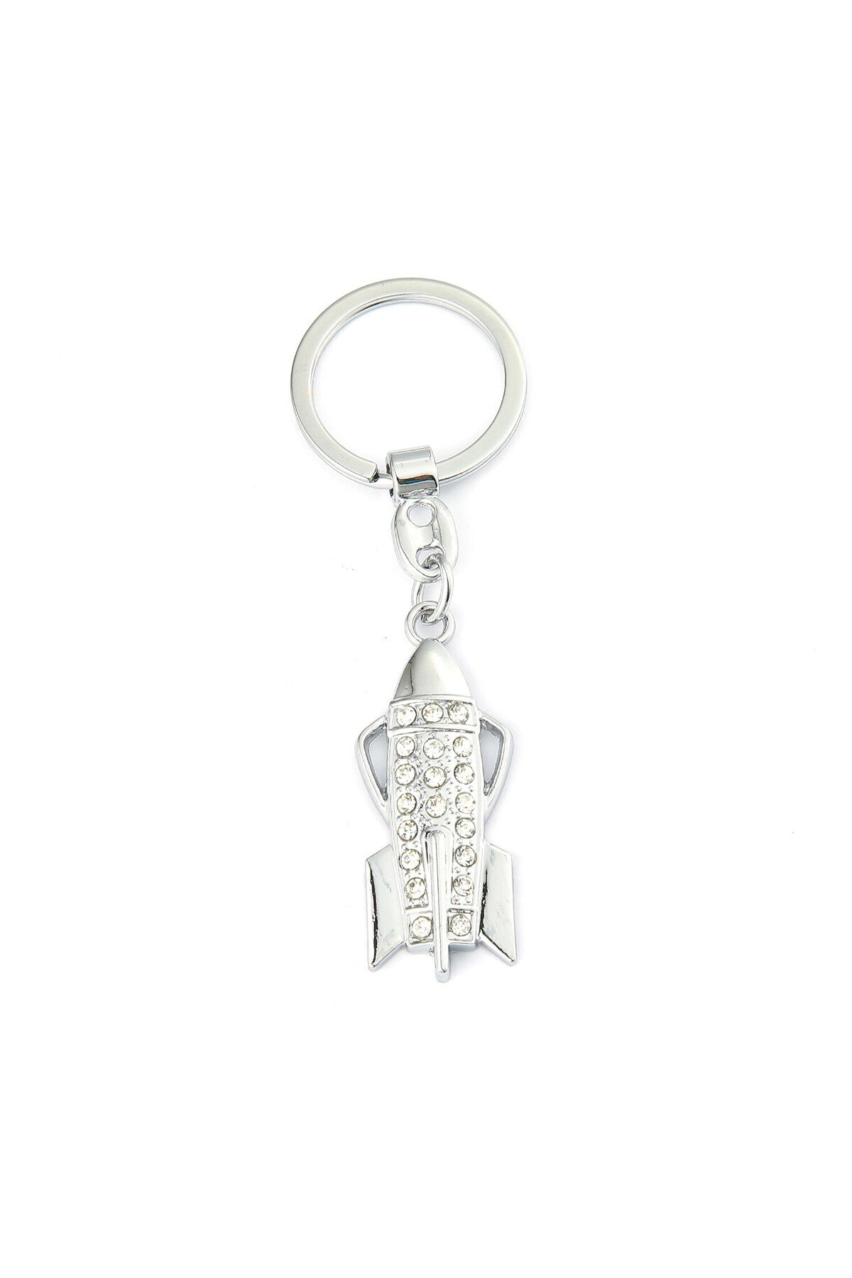 Taşlı Fırlatma Roketi Tasarımlı Anahtarlık ''NewLifePromosyon'' MDL536