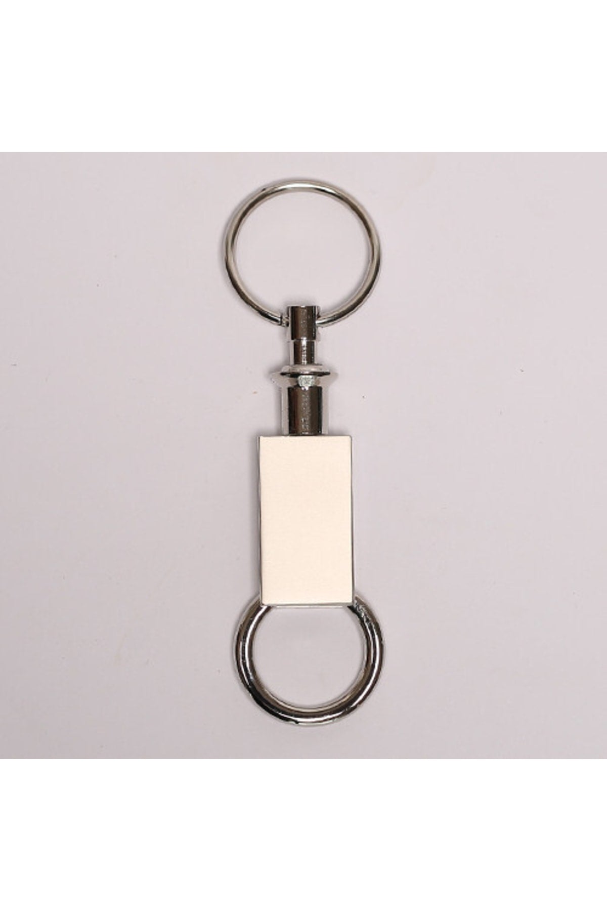 Çelik Gümüş Rengi Anahtarlık