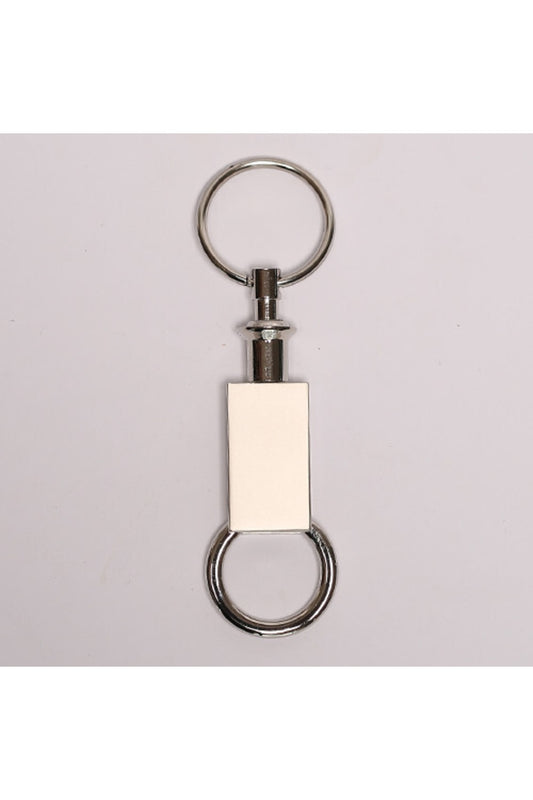 Çelik Gümüş Rengi Anahtarlık