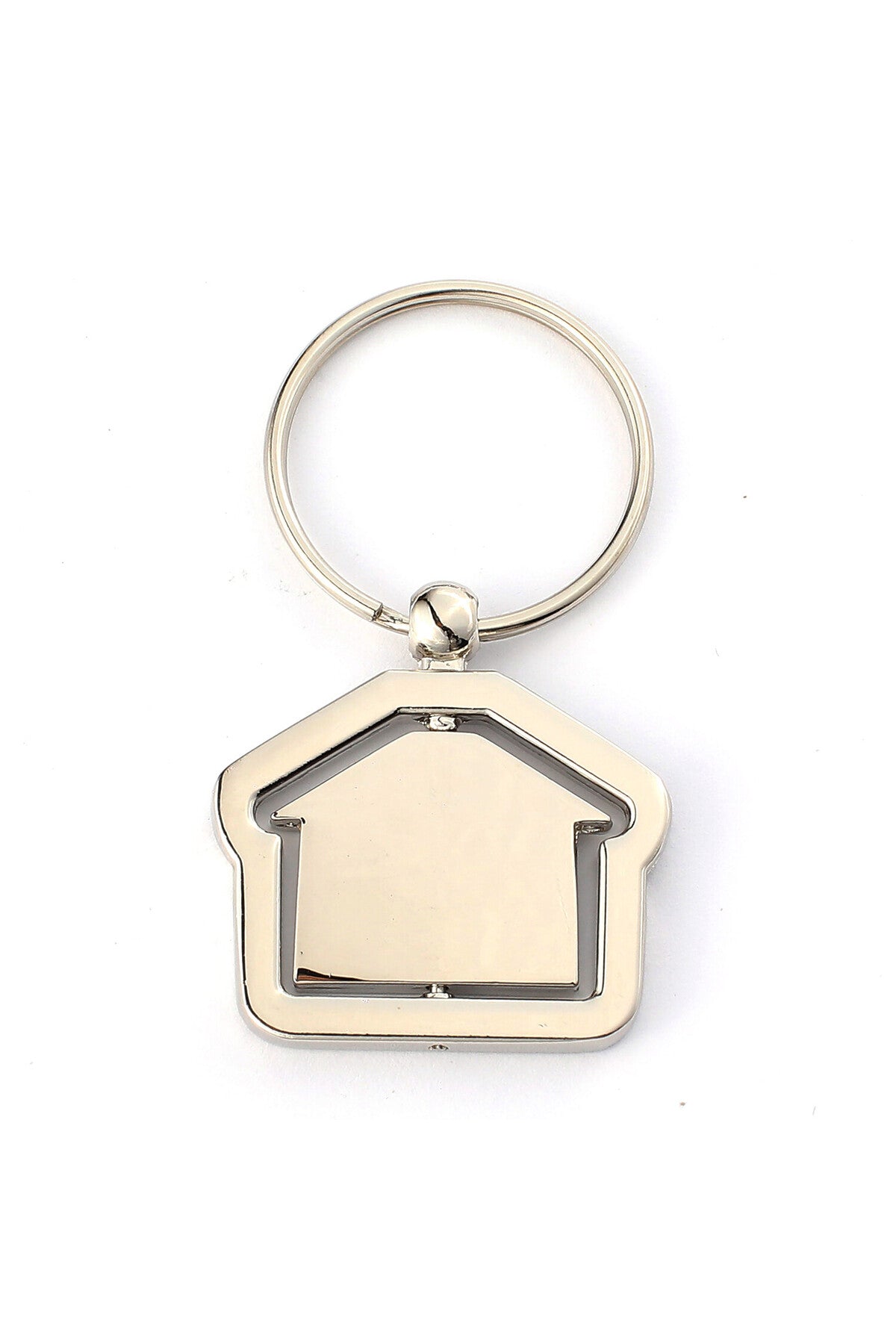 Ev Tasarımlı Çift Taraflı Ve Dönerli Şık 3D Anahtarlık ''NewLifePromosyon'' MDL104