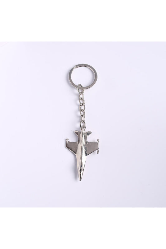 F16 Tasarımlı Metal-krom Anahtarlık