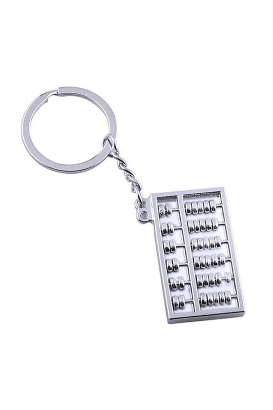 Abaküs Tasarımlı Anahtarlık