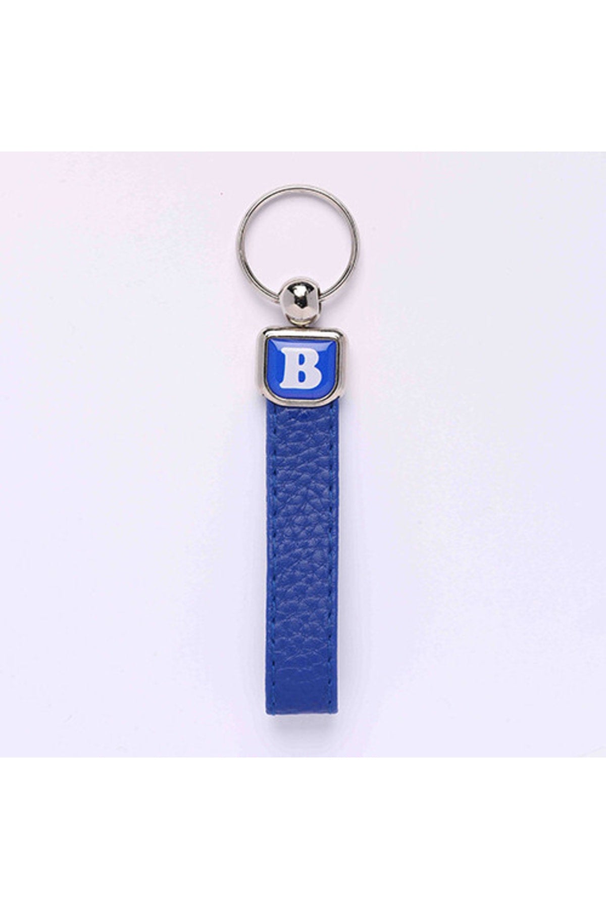 Deri Saplı Harf Anahtarlık Hafli