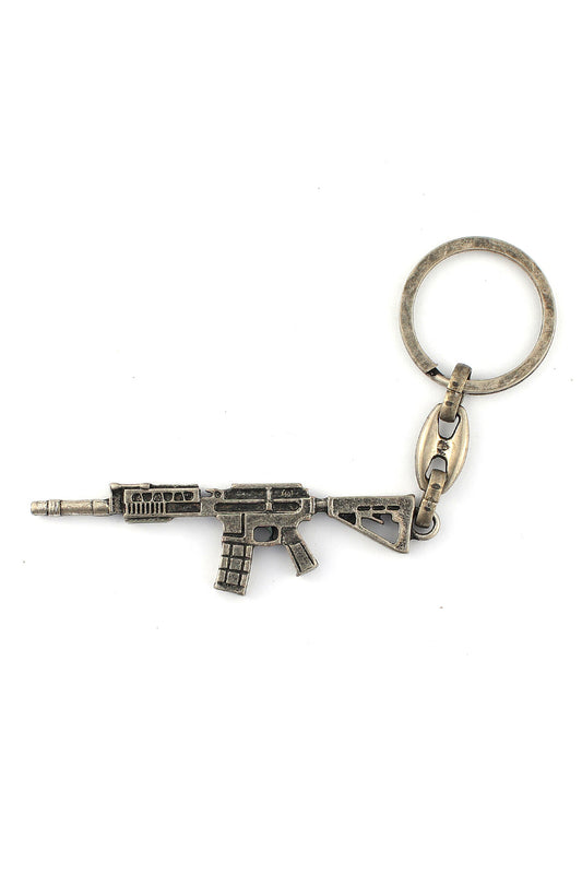 Eskitme Uzun Namlulu Tüfek Tasarımlı Anahtarlık ''newlifepromosyon'' Mdl568