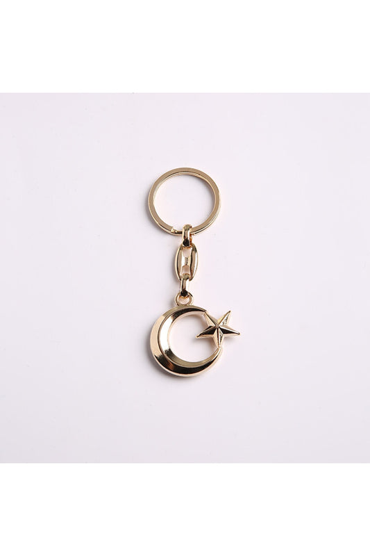 Ay-yıldız Anahtarlık-sarı