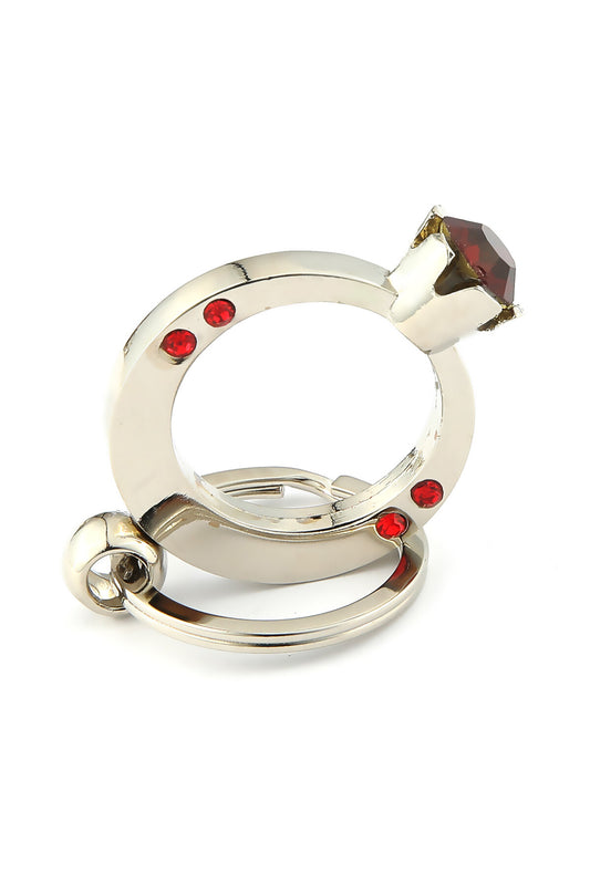 3D Tektaş Alyans Tasarımlı Anahtarlık ''NewLifePromosyon'' MDL376