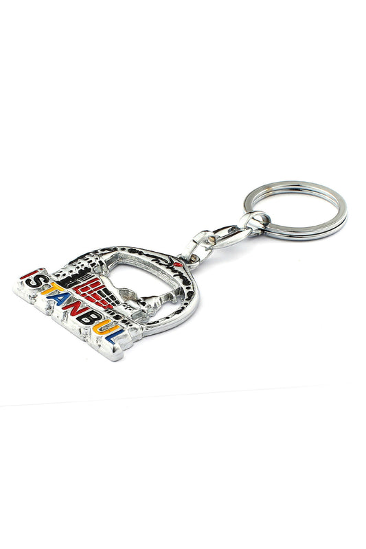 Renkli Türkiye Ve İstanbul Yazılı Temalı Anahtarlık ''NewLifePromosyon'' MDL154