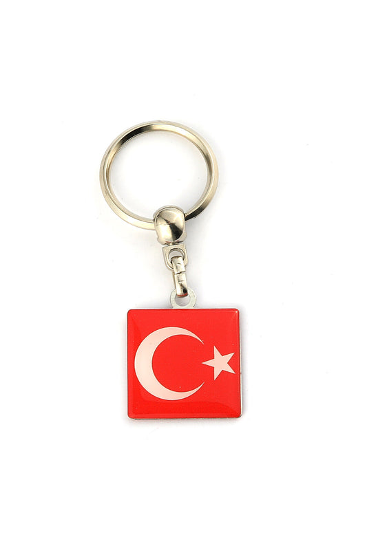 Türk Bayrağı Logolu Anahtarlık ''NewLifePromosyon'' MDL225