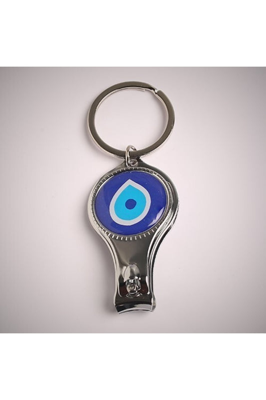 Çelik Nazar Temalı Tırnak Makaslı Açacak