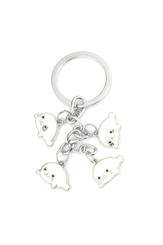 Beyaz Fok Tasarımlı Anahtarlık ''NewLifePromosyon'' MDL527