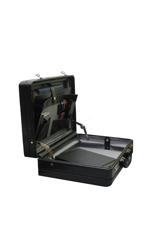 Lüx Çanta-james Bond Tek Körük Klasik Evrak Para Çantası