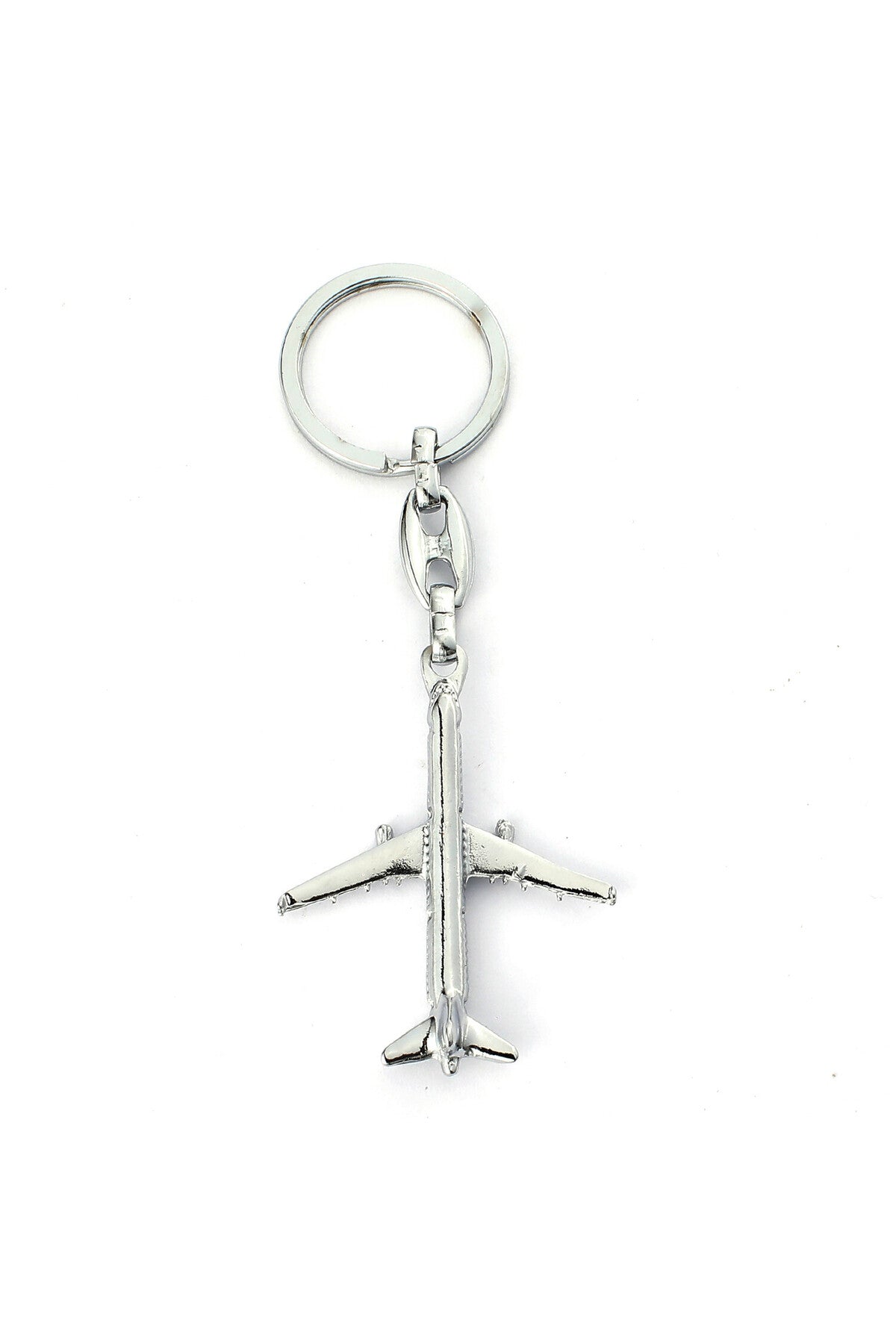 Yolcu Uçağı Figürlü Çelik Anahtarlık ''NewLifePromosyon'' MDL54