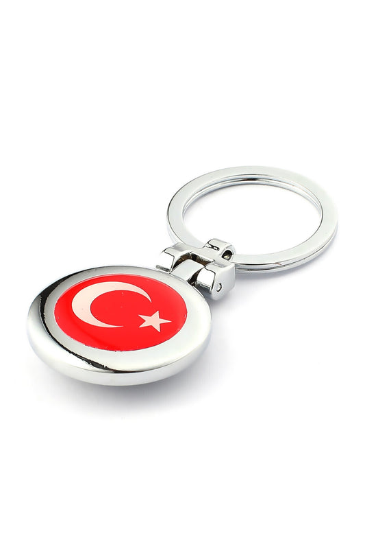 Ay Yıldız Damla Logolu Anahtarlık ''NewLifePromosyon''