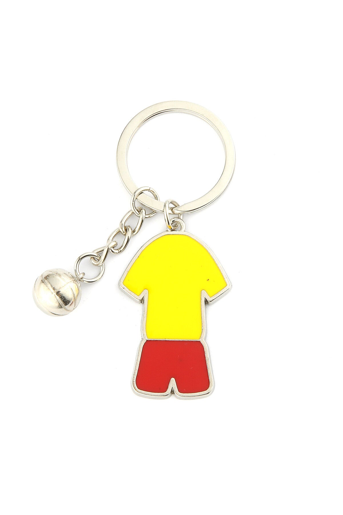 Sarı Kırmızı Forma Tasarımlı Anahtarlık ''NewLifePromosyon'' MDL256