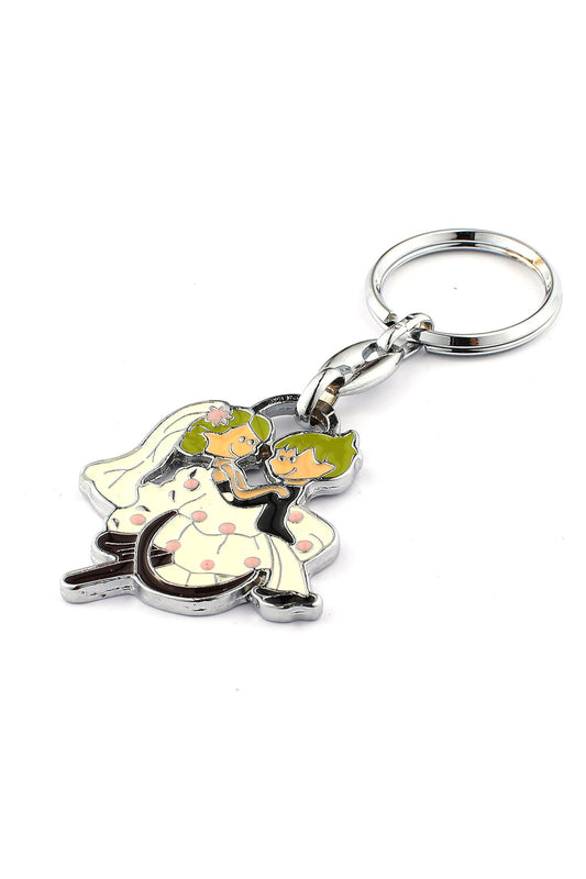 Gelin Damat Figürlü Anahtarlık ''NewLifePromosyon'' MDL60