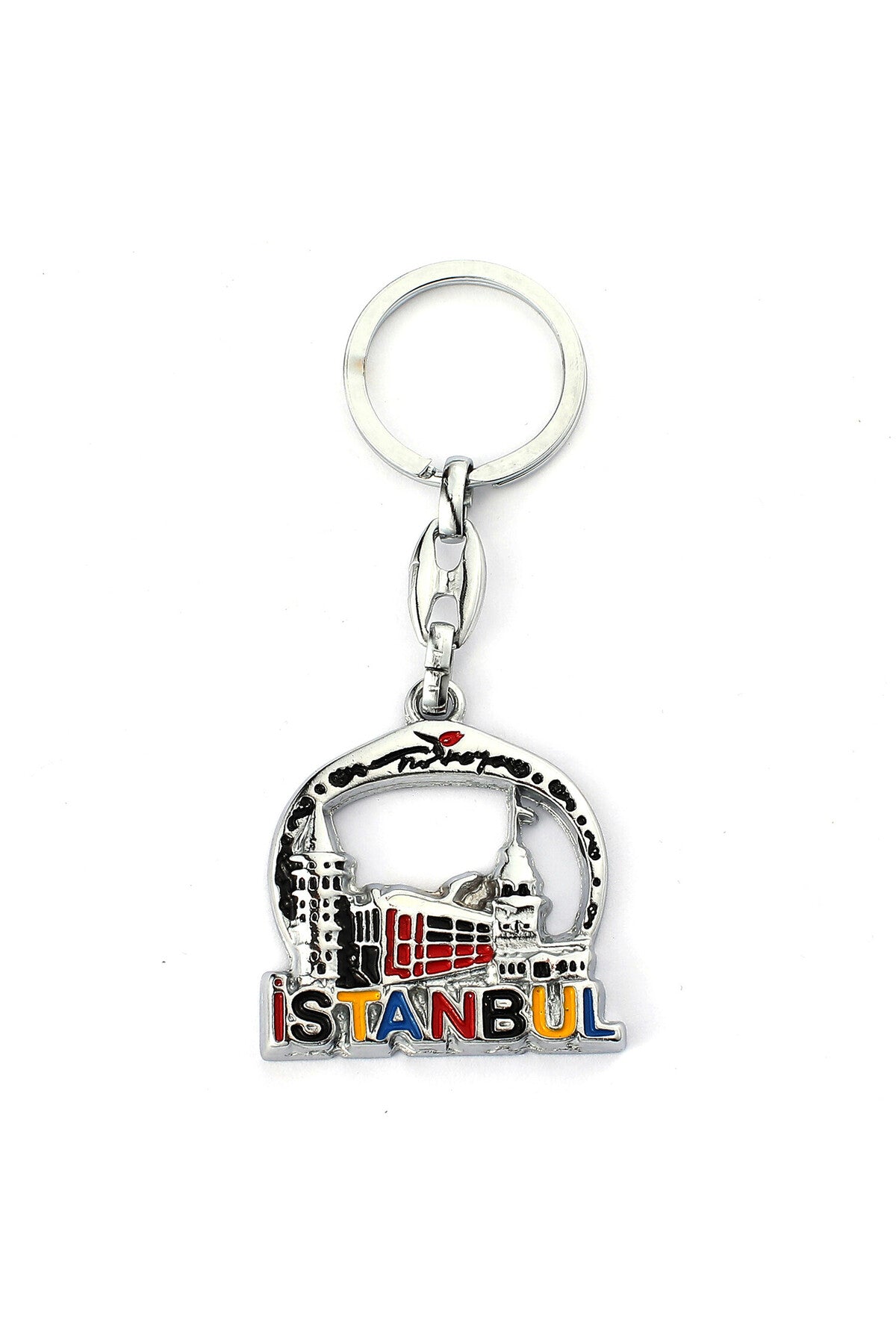 Renkli Türkiye Ve İstanbul Yazılı Temalı Anahtarlık ''NewLifePromosyon'' MDL154