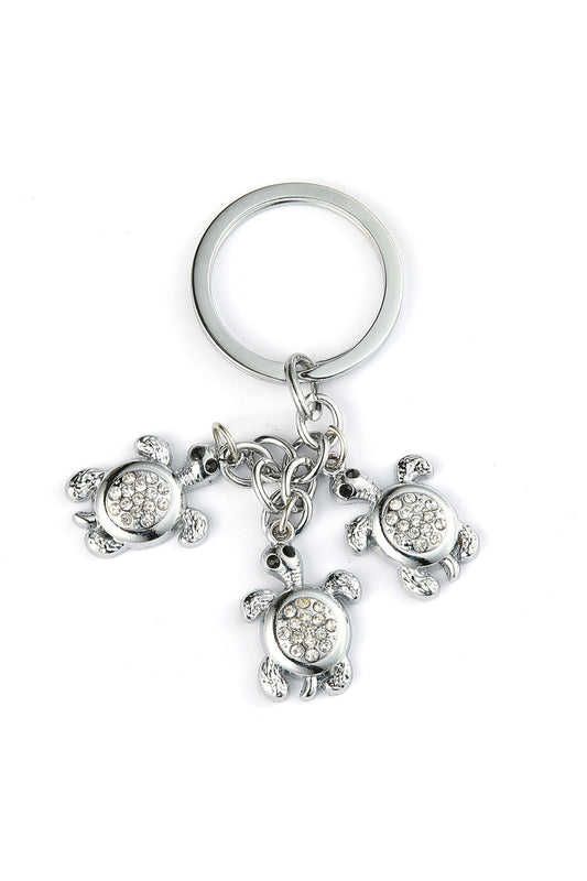 Taşlı Kaplumbağ Tasarımlı Anahtarlık ''NewLifePromosyon'' MDL309