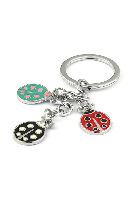 Renkli Uğur Böceği Tasarımlı Anahtarlık ''NewLifePromosyon'' MDL552