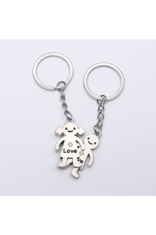 Sevgili Temalı Metal Anahtarlık