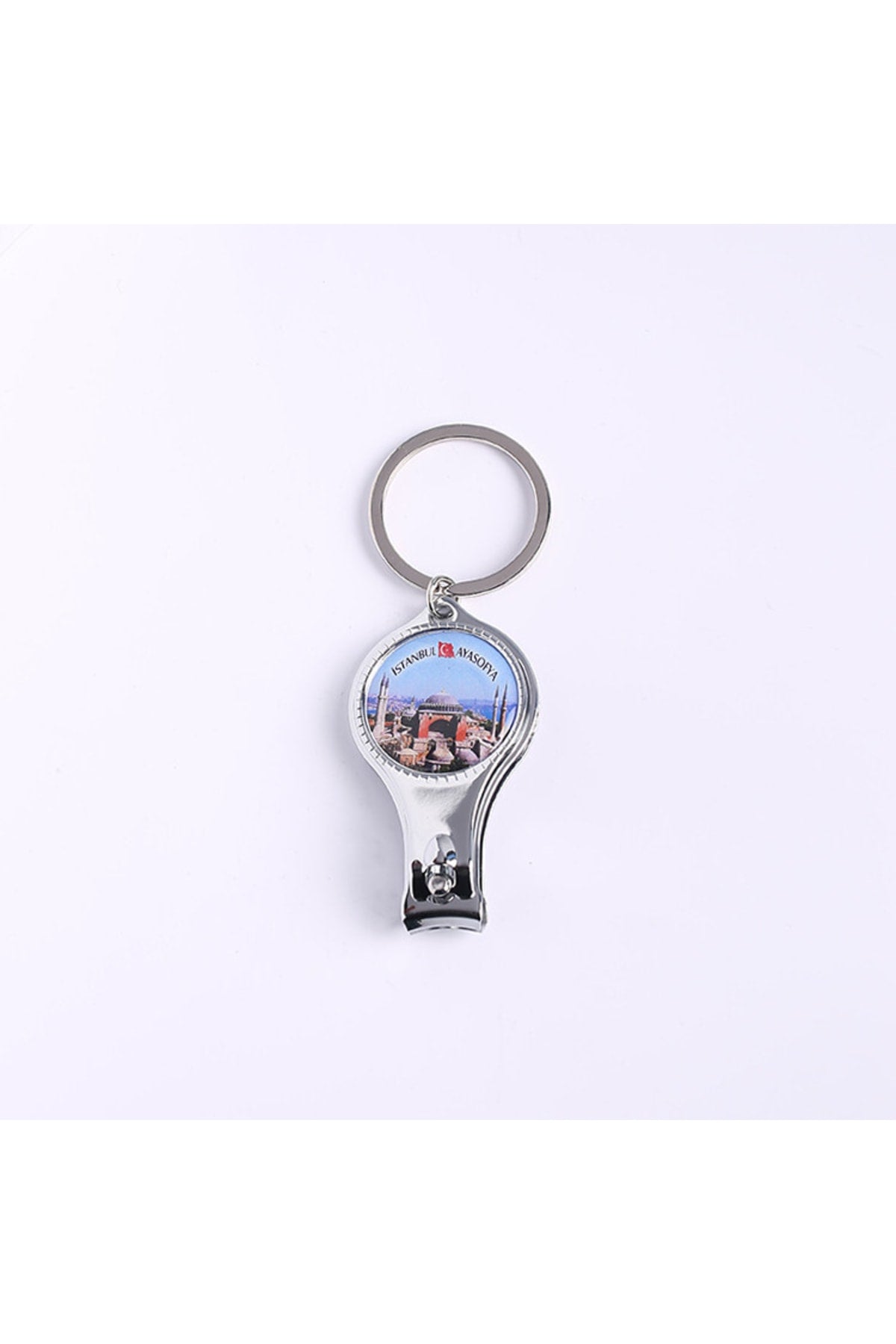 Sultanahmet Tasarımlı Açacaklı Çelik Tırnak Makası