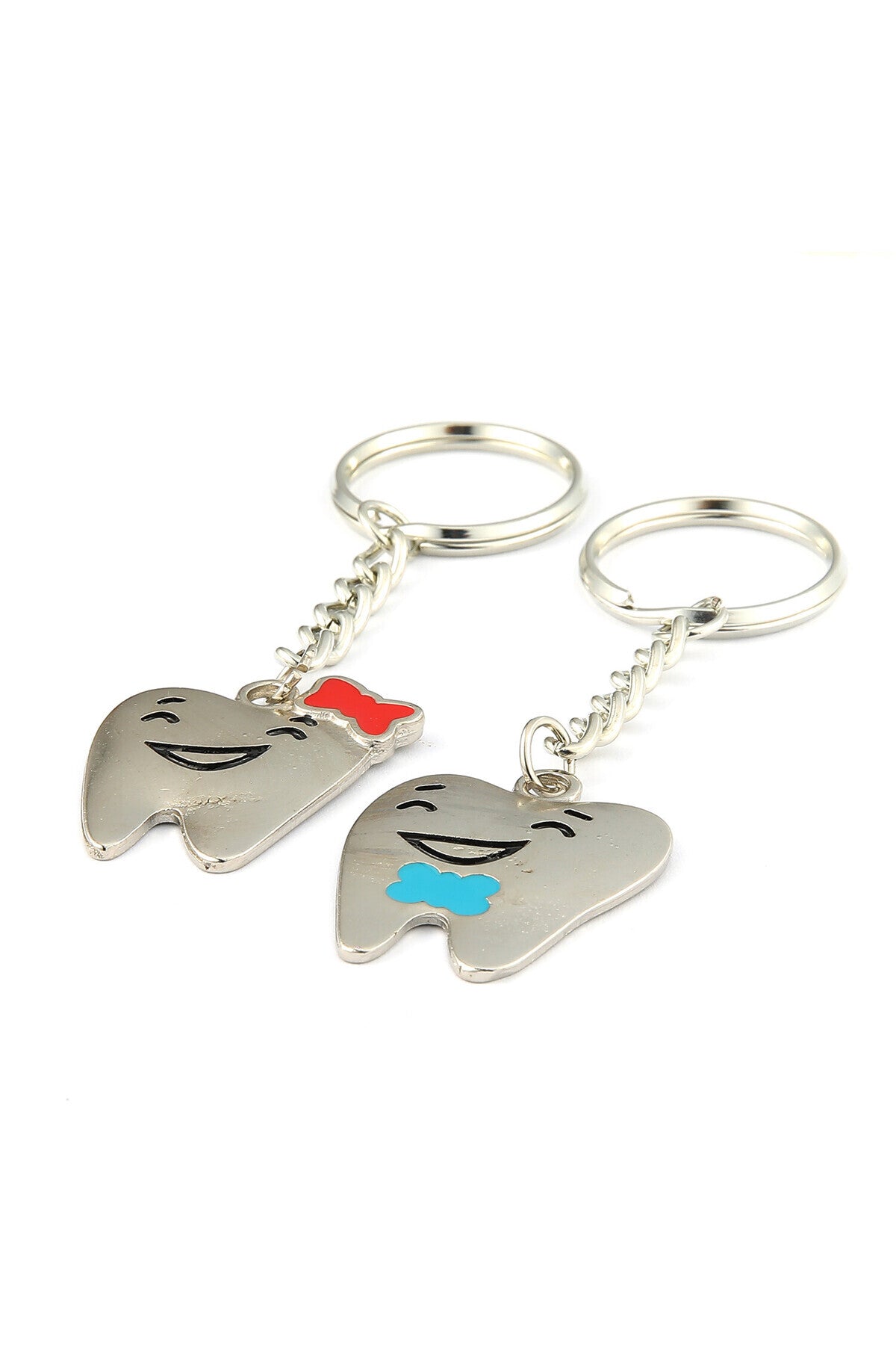 İkili Diş Tasarımlı Anahtarlık ''NewLifePromosyon'' MDL342