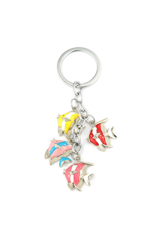 Renkli Süs Balığı Tasarımlı Anahtarlık ''NewLifePromosyon'' MDL546