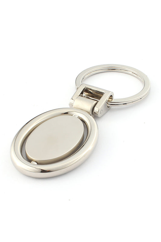 Daire Desenli Ortası Dönen Şık 3D Anahtarlık ''NewLifePromosyon'' MDL105