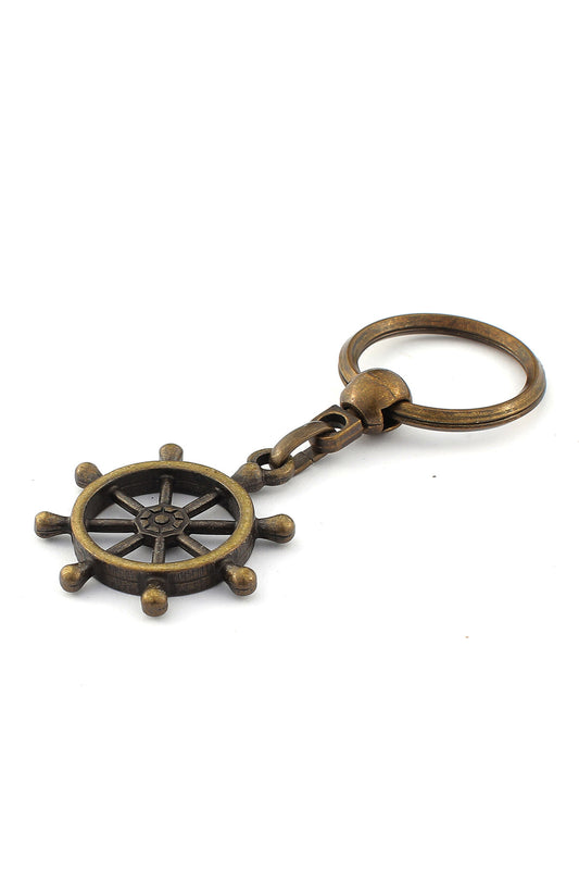 Eskitme Dümen Tasarımlı Anahtarlık ''NewLifePromosyon'' MDL569