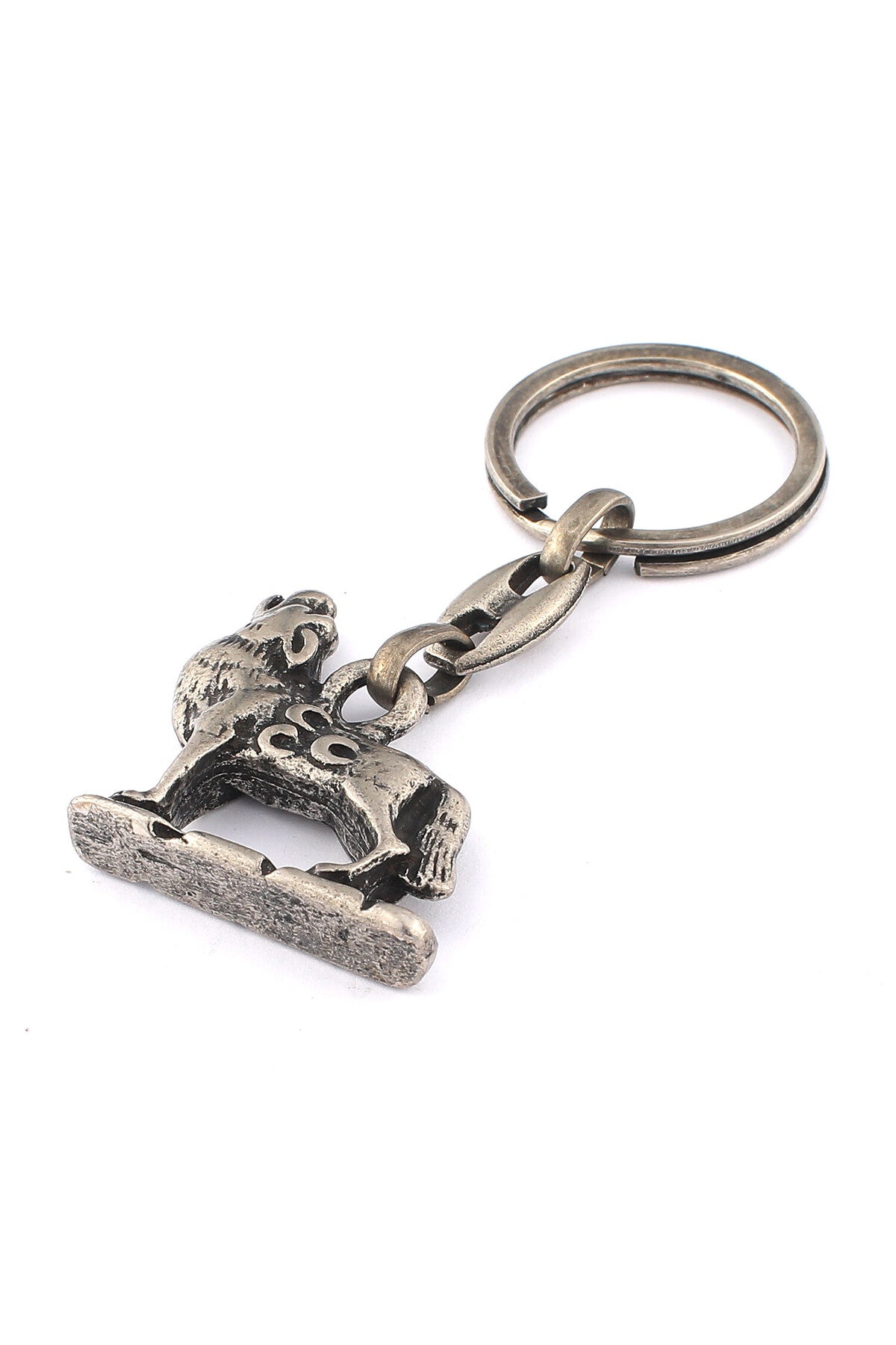 Eskitme 3D Bozkurt Temalı Anahtarlık ''NewLifePromosyon'' MDL450