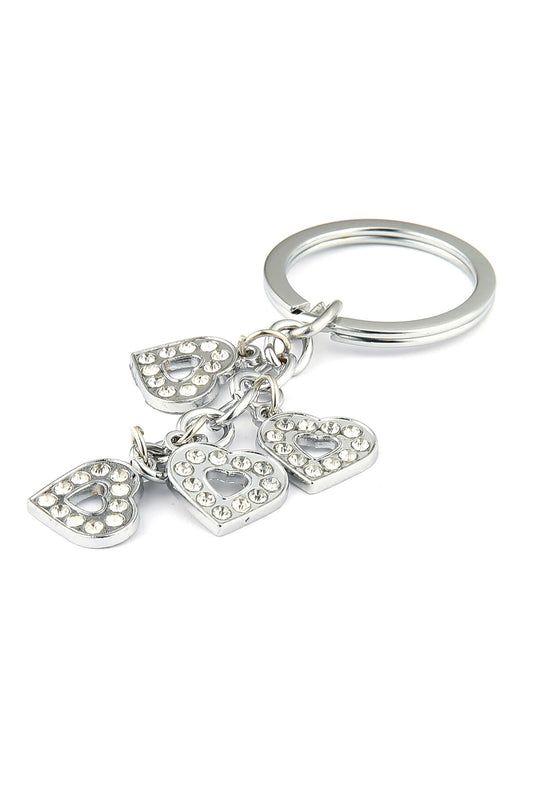 Taşlı Kalp Tasarımlı Anahtarlık ''NewLifePromosyon'' MDL316